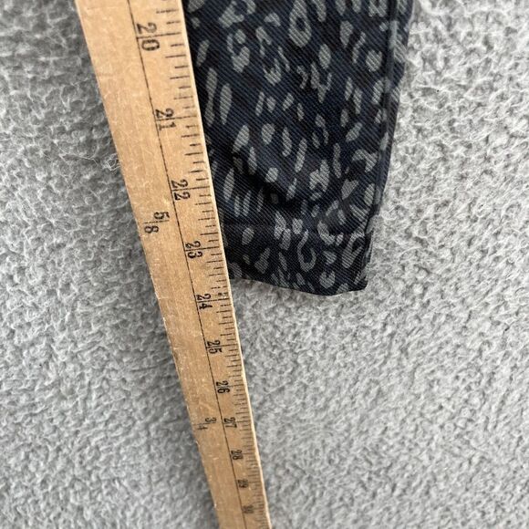 Spanx Look at Me Now Seamless Indigo Leopard Print Leggings Size Small - Picture 8 of 9